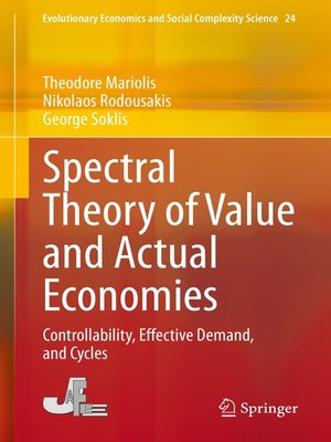 cover image of Spectral Theory of Value and Actual Economies